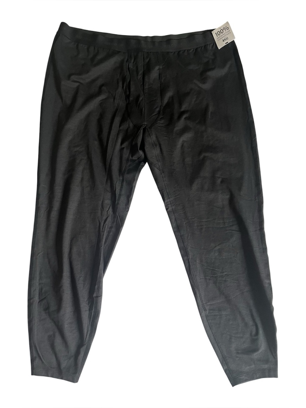 REI Co-op mid weight base layer bottoms pants NWT black XXL